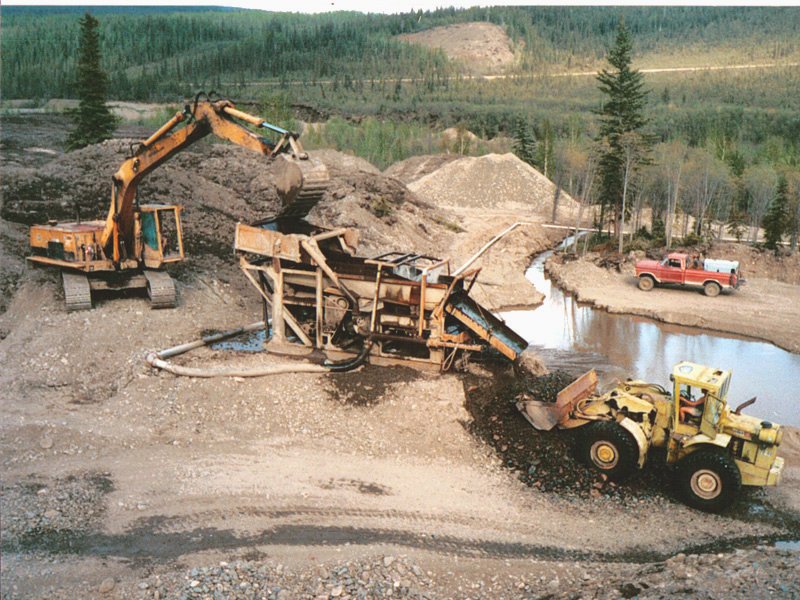 The Chicken Creek Mine at Chicken, Alaska