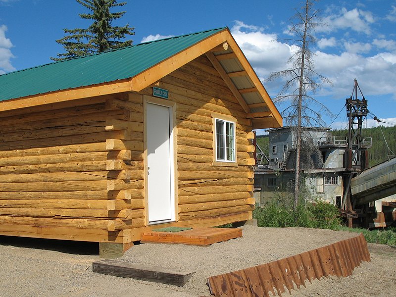 The Franklin Creek Cabin at Chicken, Alaska