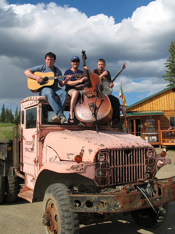 The Last Frontier Band plays at Chickenstock - Chicken, Alaska