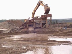 Mining on Nora Bench